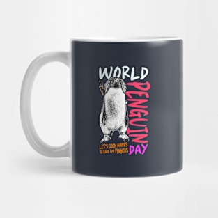 World Penguin Day 2024 happy day Mug